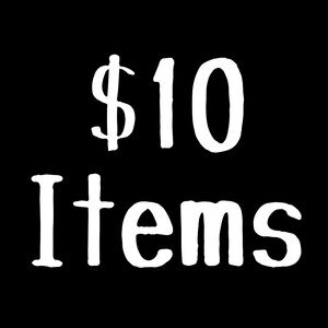 Most items $10. Send bundle!